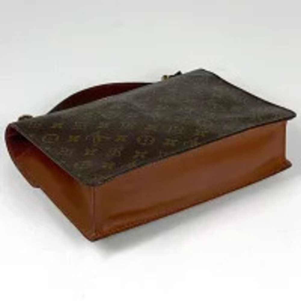 Louis Vuitton Brown Monogram Monceau Handbag